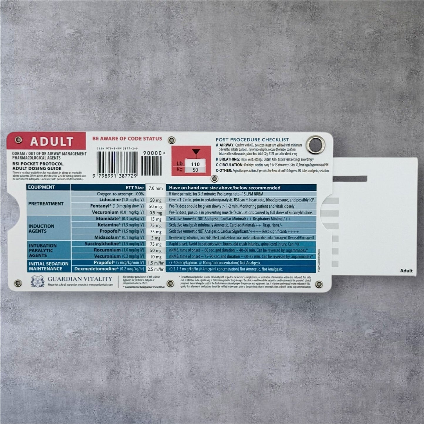 Adult & Pediatric RSI Medication Dosing Guide
